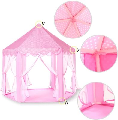 Monobeach Princess Tent Girls Large Playhouse