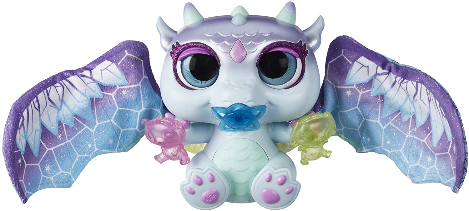 furReal Moodwings Snow Dragon Interactive Pet Toy furReal Moodwings Snow Dragon Interactive Pet Toy