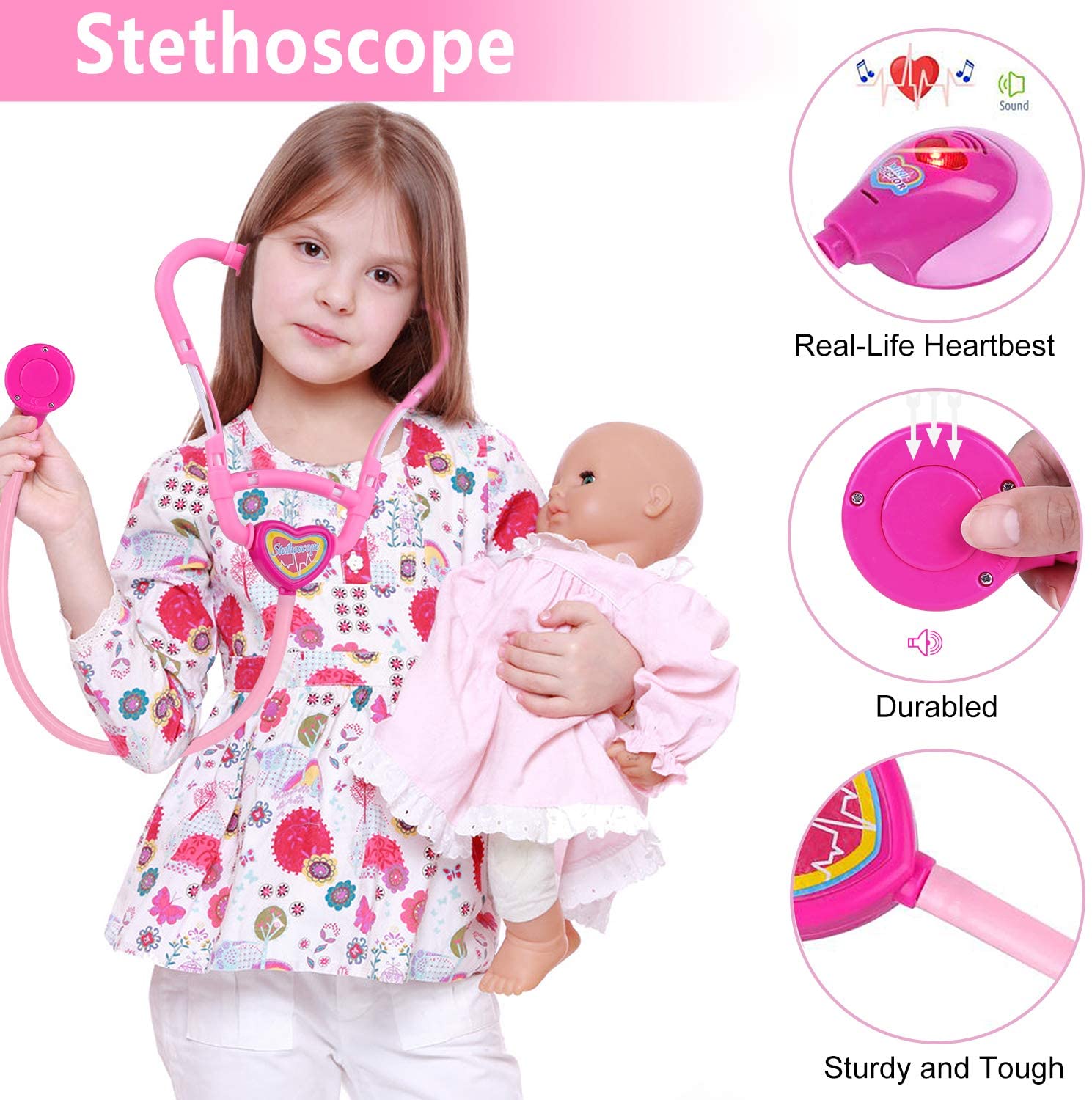 Toy Doctor Kit for Girls Toy Doctor Kit for Girls