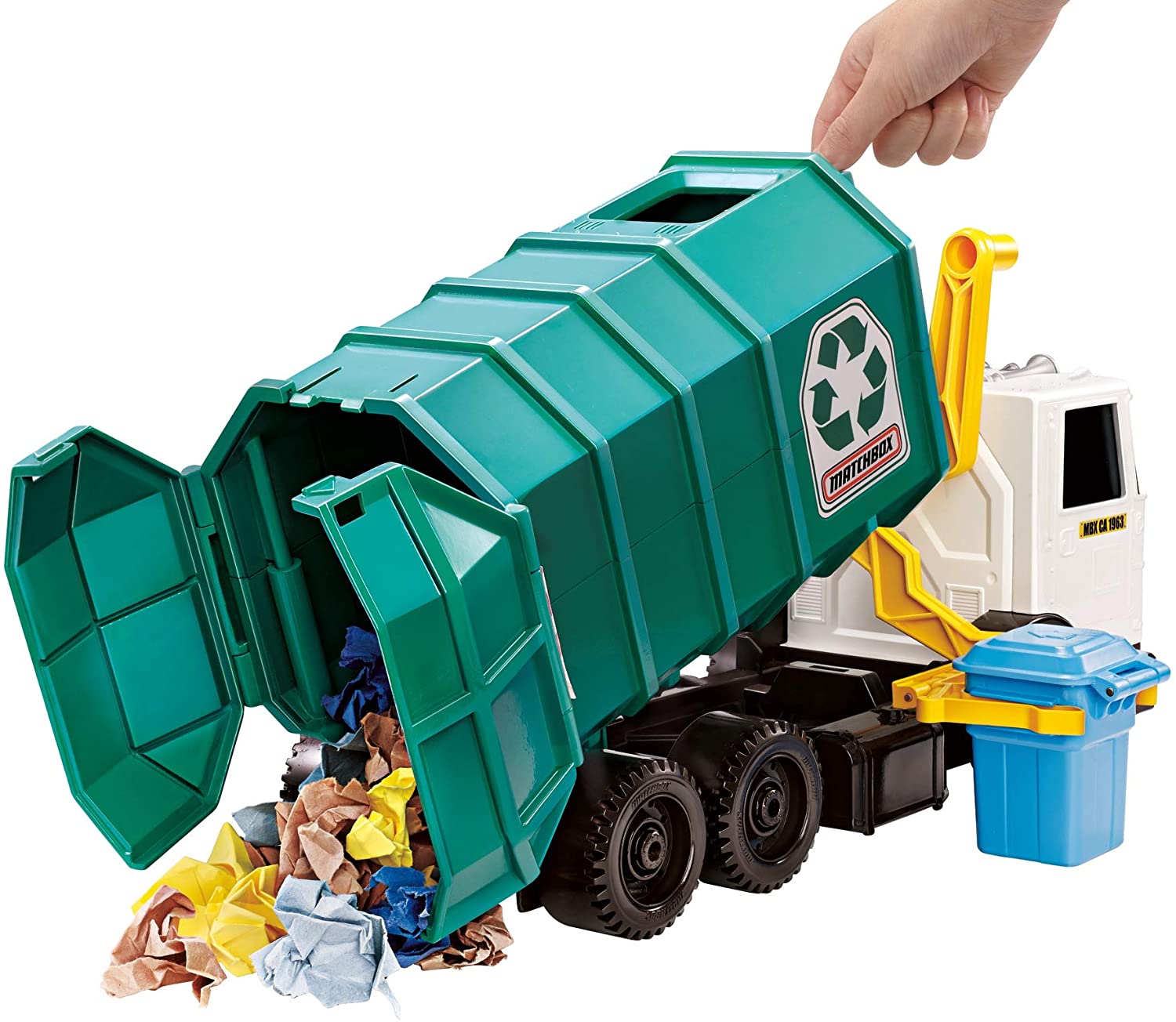 Matchbox Garbage Truck 15" Large Scale Matchbox Garbage Truck 15" Large Scale
