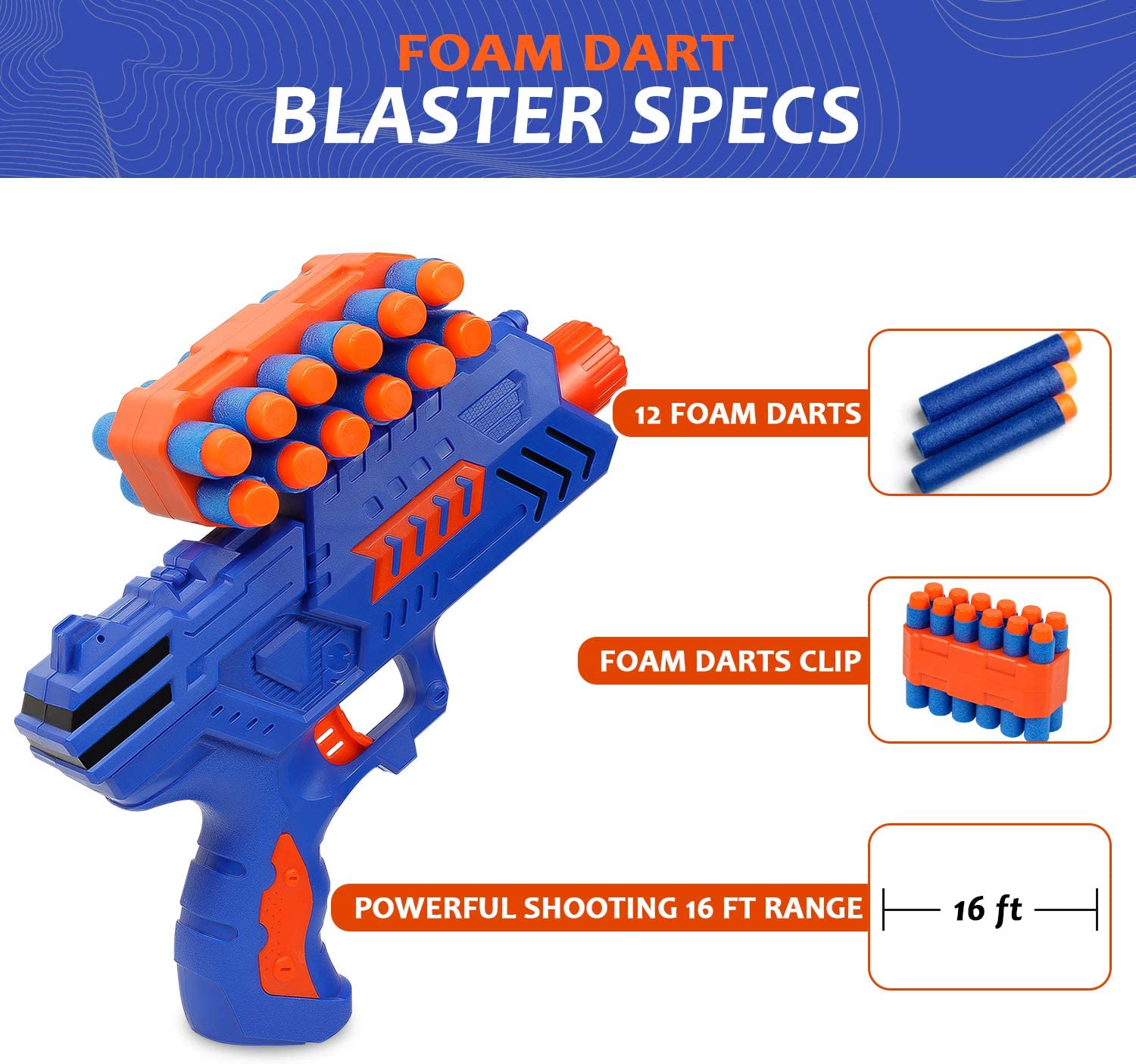 Digital Shooting Targets with Foam Dart Toy Shooting Blaster Digital Shooting Targets with Foam Dart Toy Shooting Blaster
