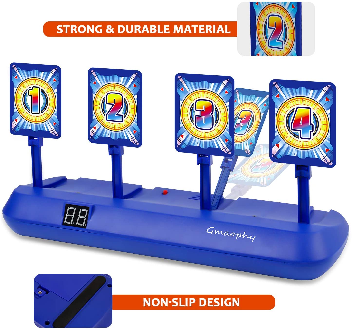 Digital Shooting Targets with Foam Dart Toy Shooting Blaster Digital Shooting Targets with Foam Dart Toy Shooting Blaster