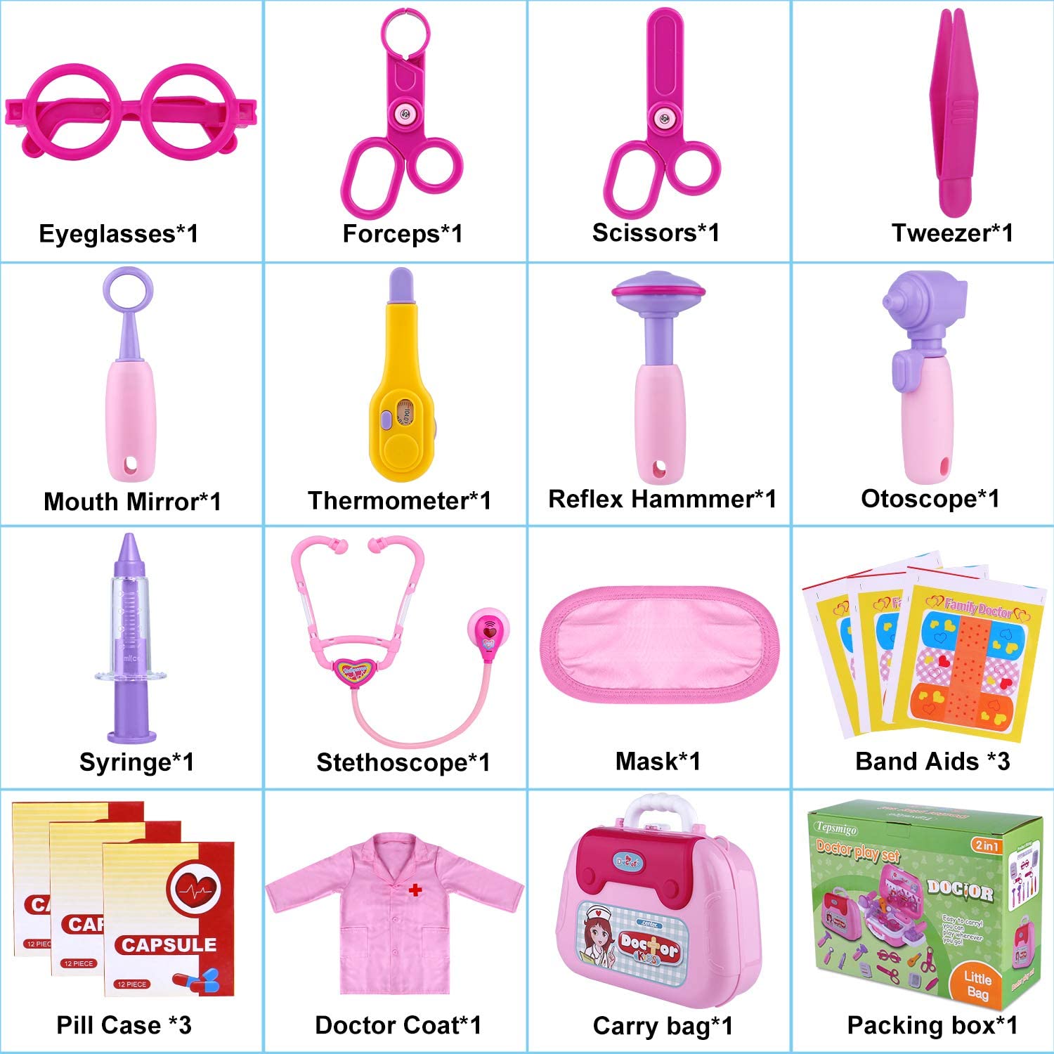 Toy Doctor Kit for Girls Toy Doctor Kit for Girls