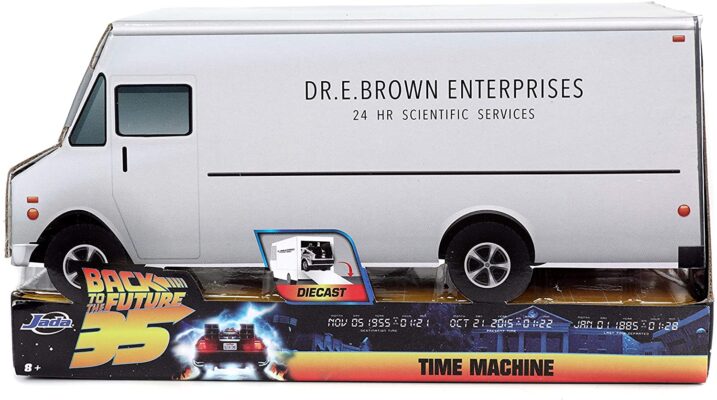 Back to The Future Time Machine Anniversary Edition 1:32 Die-cast Car
