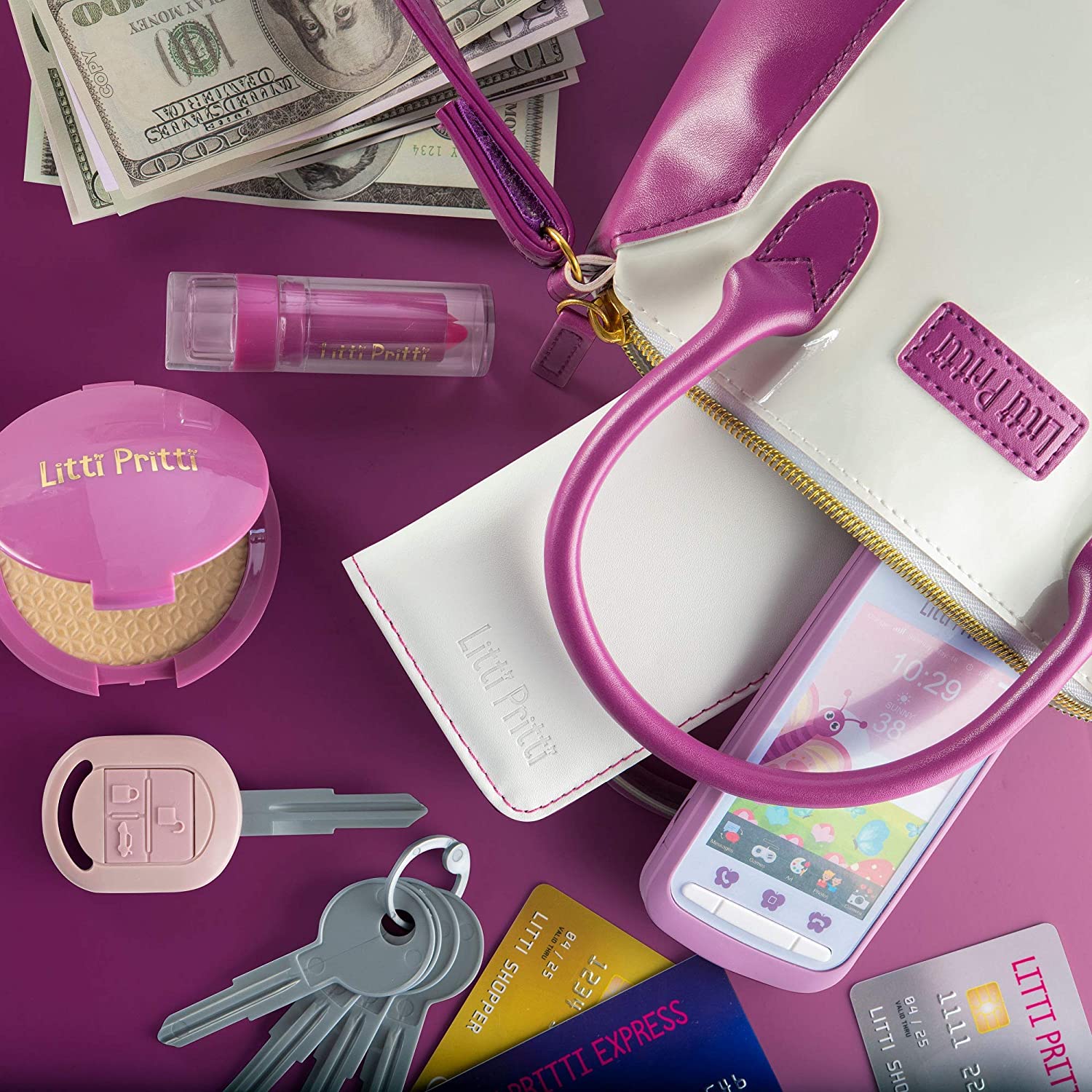 Litti Pritti Pretend Play My First Purse Set Litti Pritti Pretend Play My First Purse Set