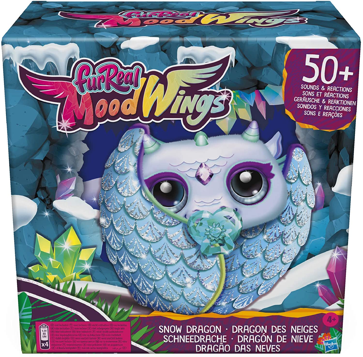 furReal Moodwings Snow Dragon Interactive Pet Toy furReal Moodwings Snow Dragon Interactive Pet Toy