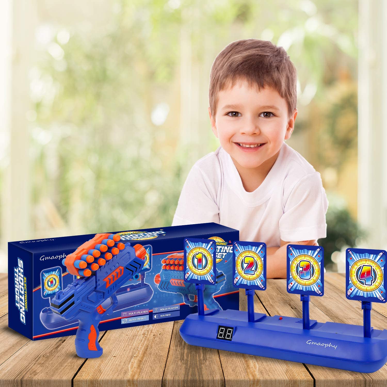 Digital Shooting Targets with Foam Dart Toy Shooting Blaster Digital Shooting Targets with Foam Dart Toy Shooting Blaster