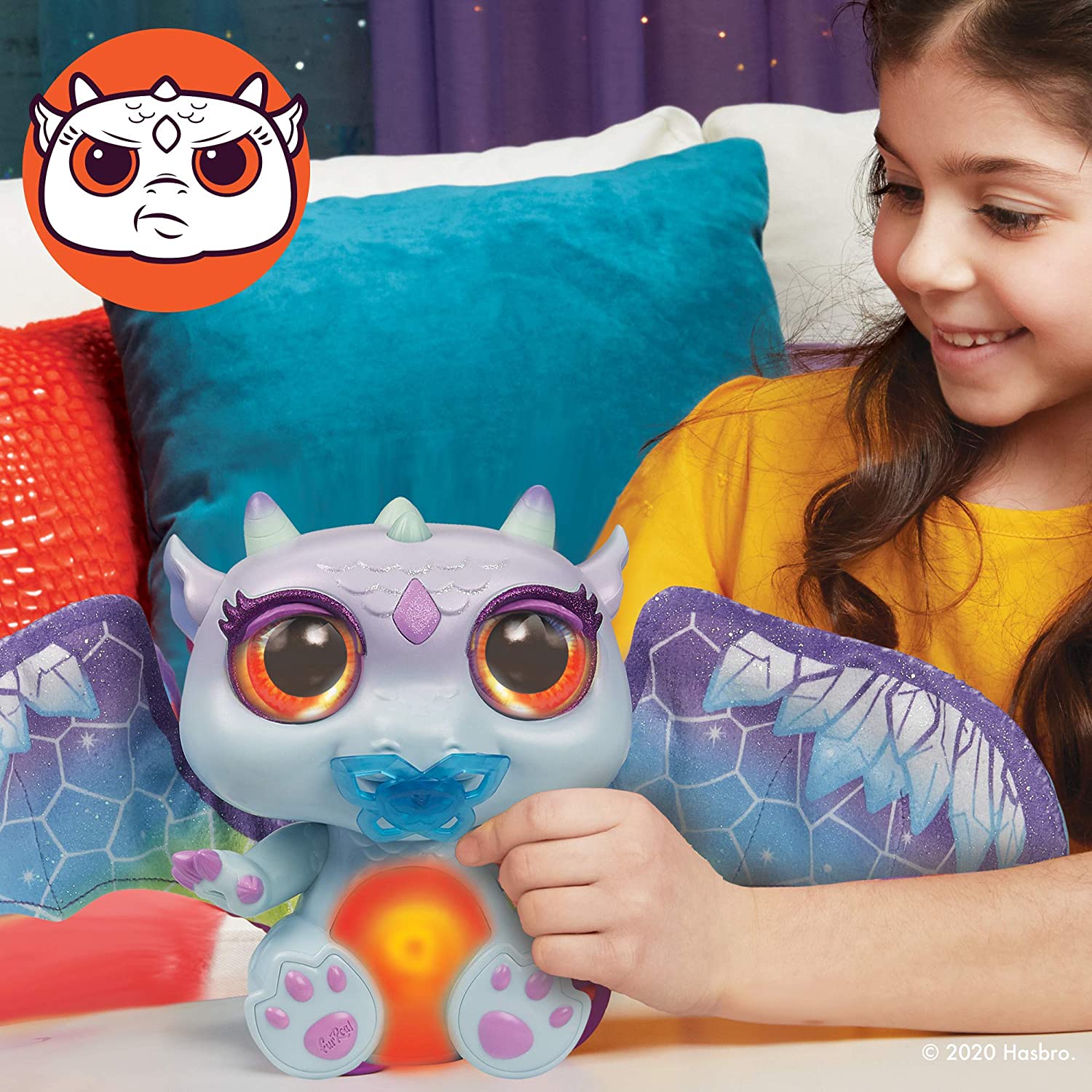 furReal Moodwings Snow Dragon Interactive Pet Toy furReal Moodwings Snow Dragon Interactive Pet Toy