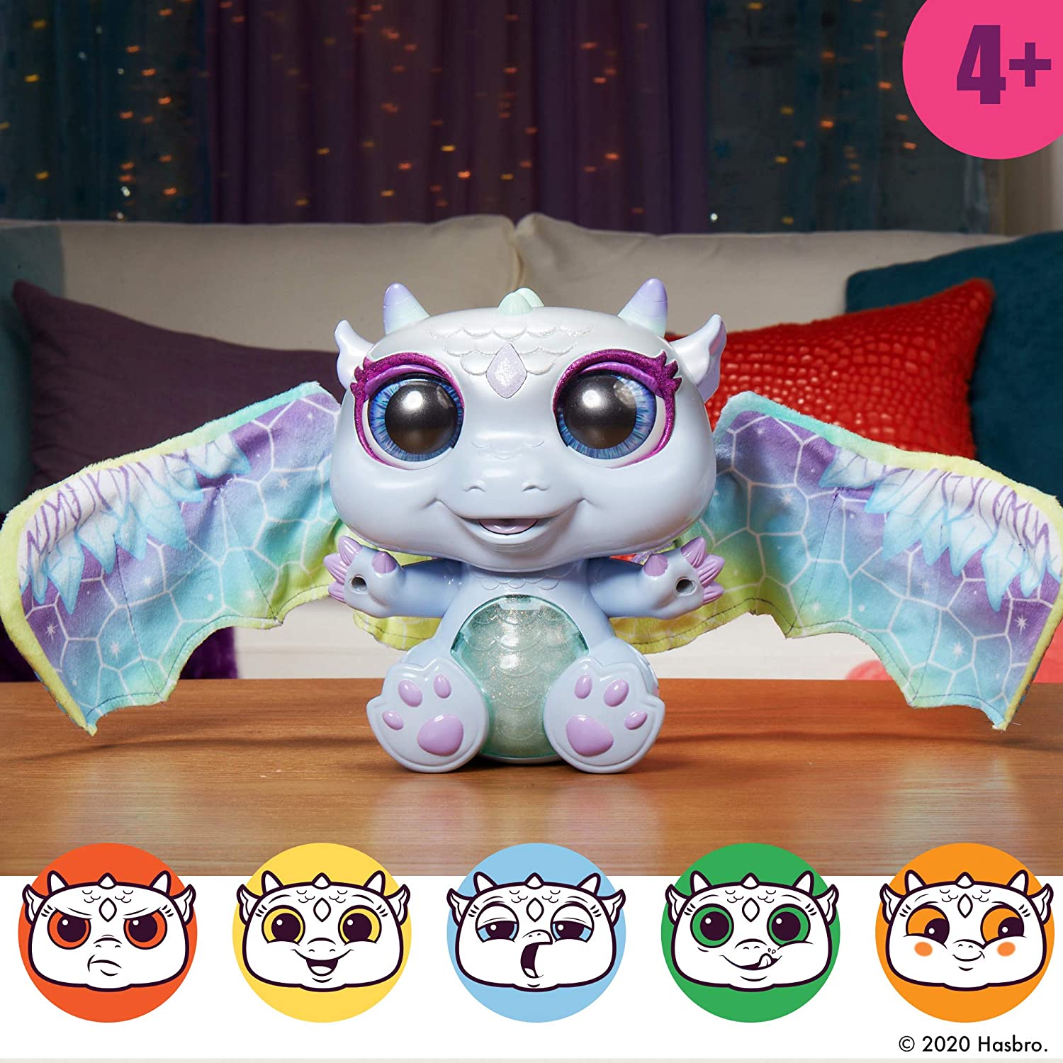 furReal Moodwings Snow Dragon Interactive Pet Toy furReal Moodwings Snow Dragon Interactive Pet Toy