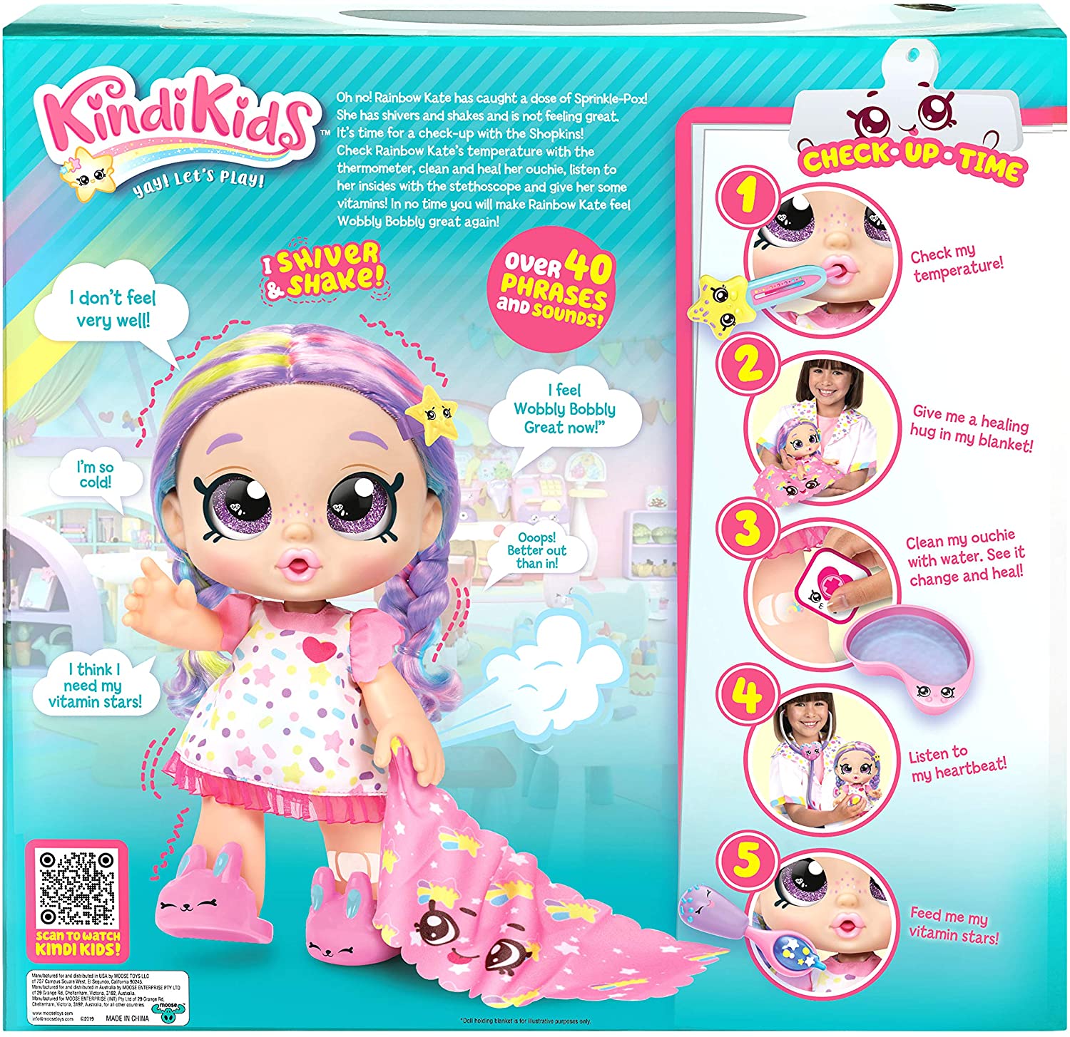 Kindi Kids Shiver N Shake Rainbow Kate Kindi Kids Shiver N Shake Rainbow Kate