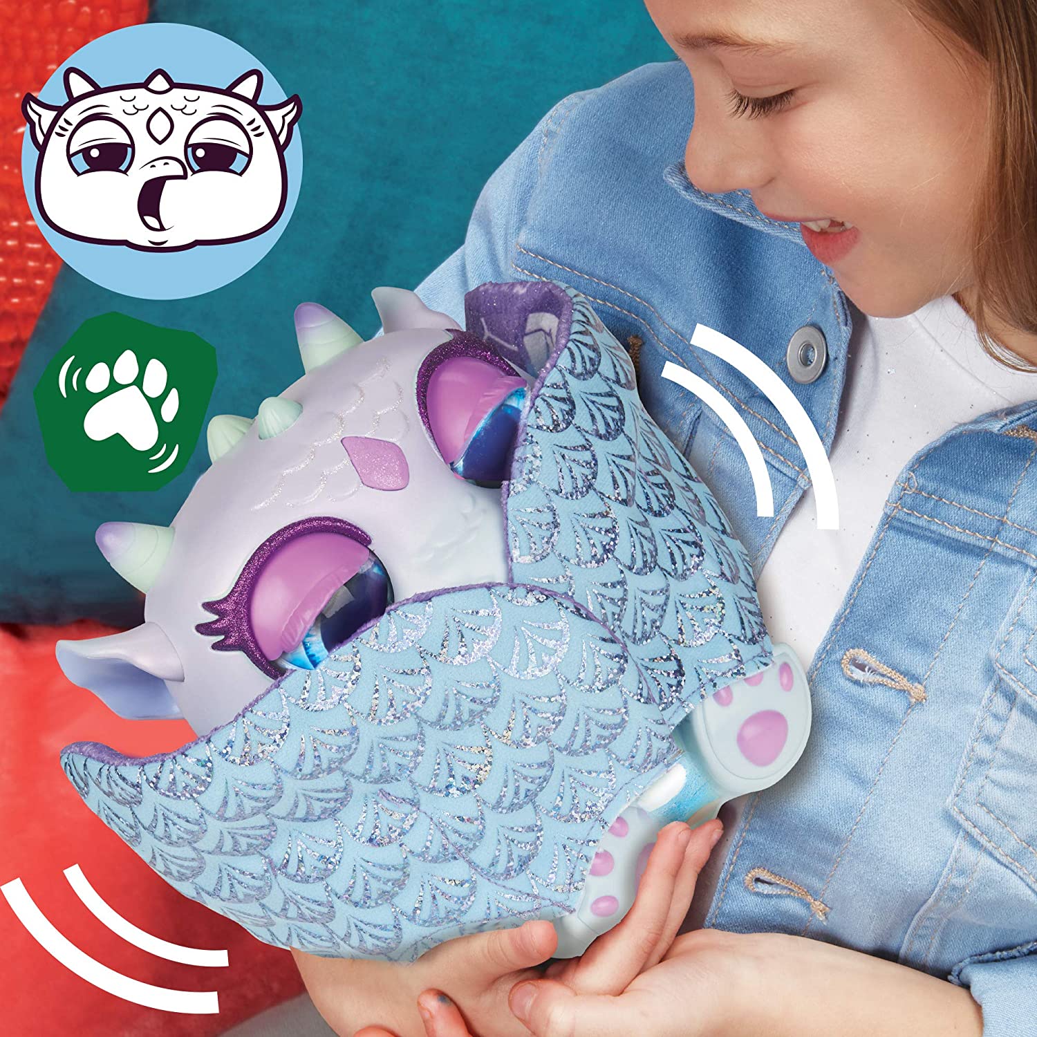 furReal Moodwings Snow Dragon Interactive Pet Toy furReal Moodwings Snow Dragon Interactive Pet Toy