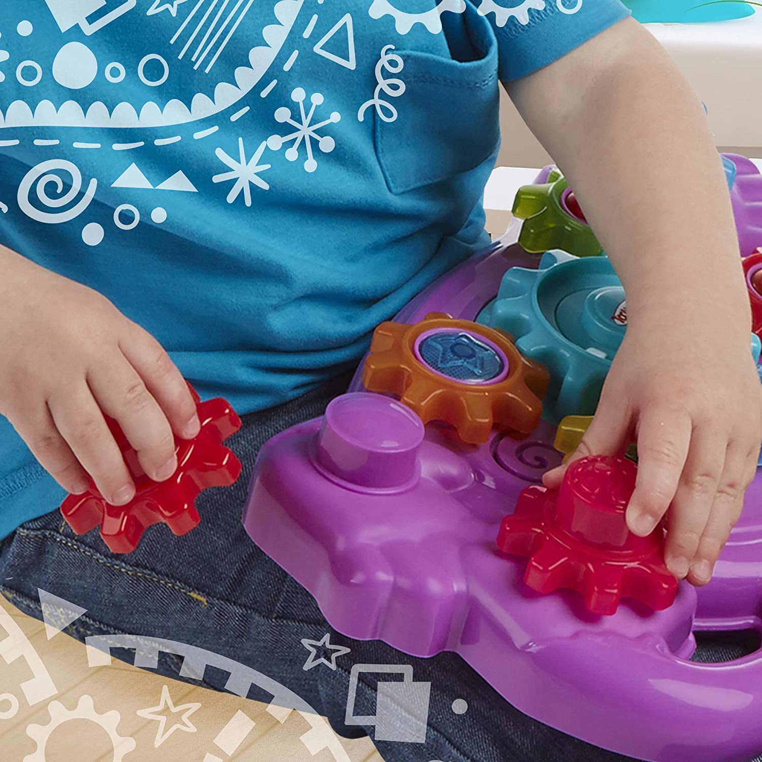 Playskool Stack n Spin Monkey Gears Toy Playskool Stack n Spin Monkey Gears Toy