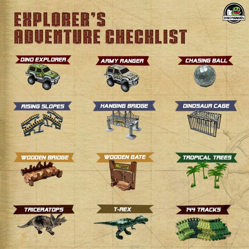 Dinosaur Toys Track