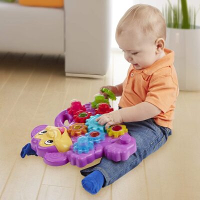 Playskool Stack n Spin Monkey Gears Toy