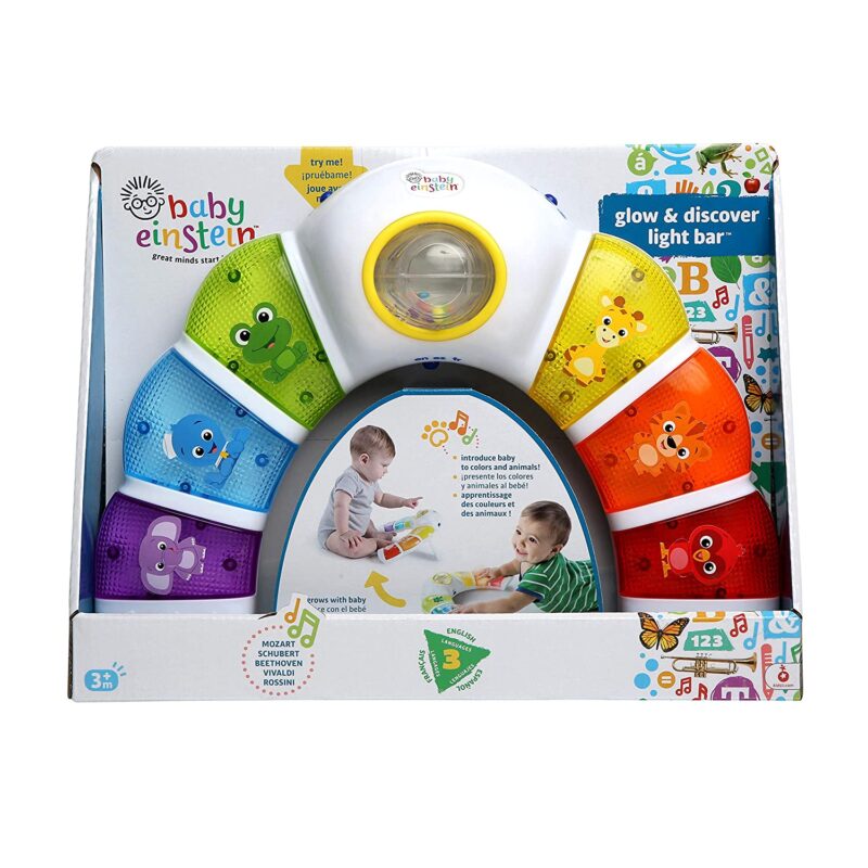 Baby Einstein Glow & Discover Light Bar Activity Station