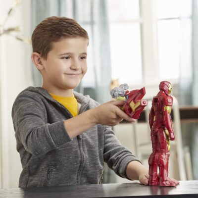 Avengers Marvel Titan Hero Series Blast Gear Iron Man Action Figure