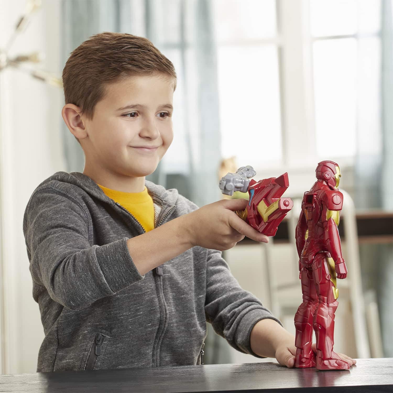 Avengers Marvel Titan Hero Series Blast Gear Iron Man Action Figure Avengers Marvel Titan Hero Series Blast Gear Iron Man Action Figure