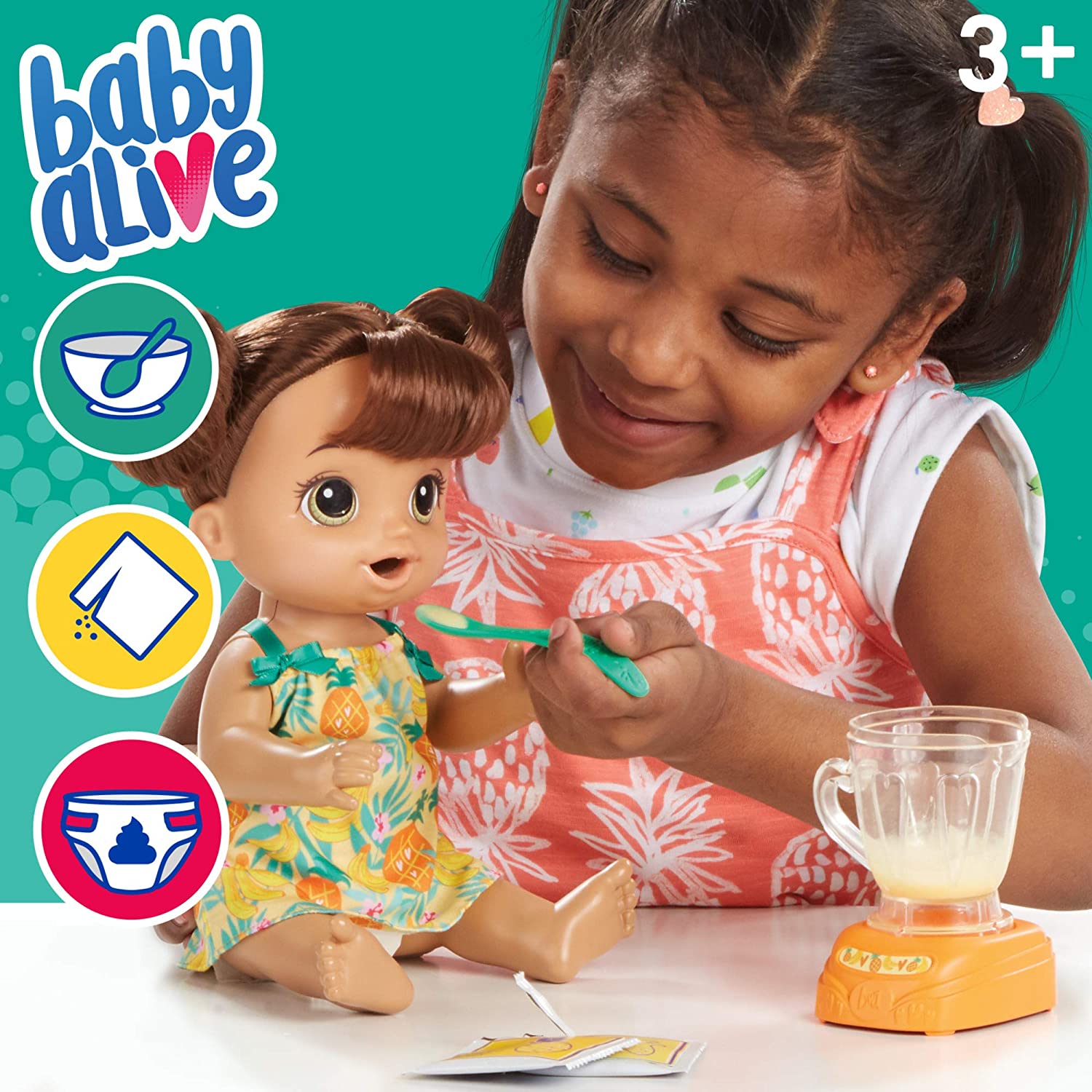 Baby Alive Magical Mixer Baby Doll Tropical Treat Baby Alive Magical Mixer Baby Doll Tropical Treat