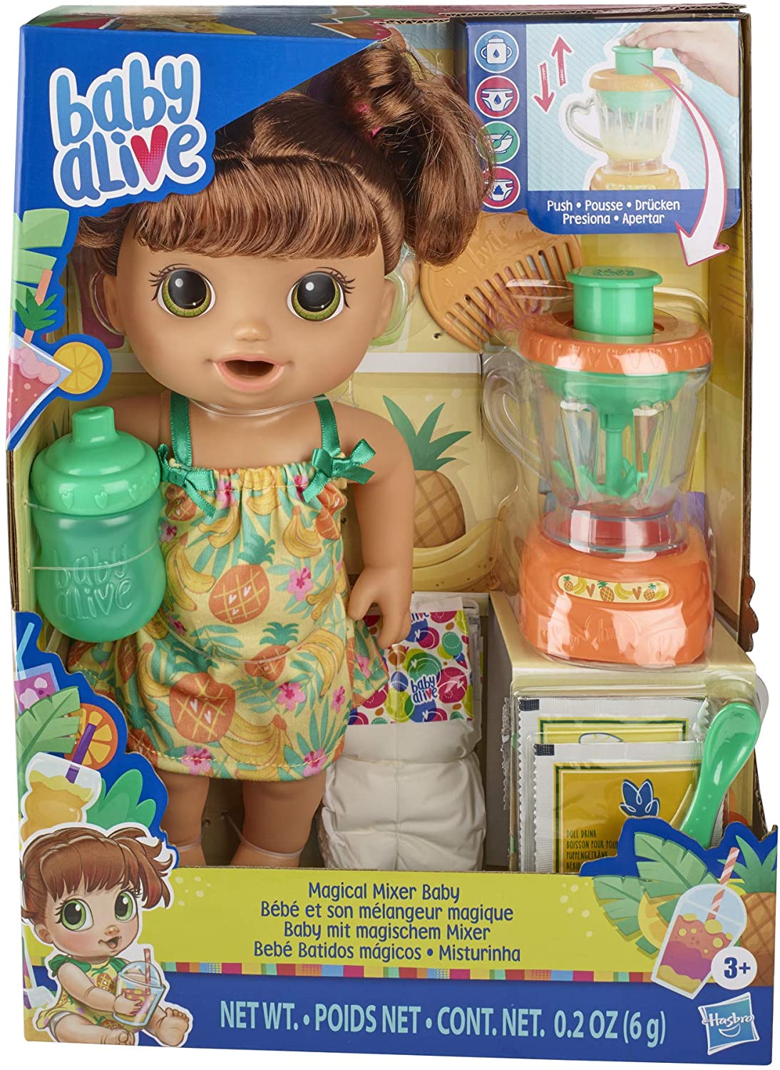 Baby Alive Magical Mixer Baby Doll Tropical Treat Baby Alive Magical Mixer Baby Doll Tropical Treat