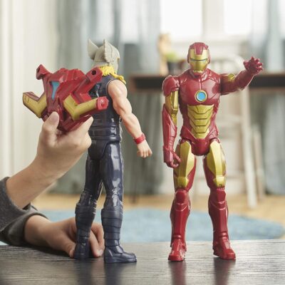 Avengers Marvel Titan Hero Series Blast Gear Iron Man Action Figure