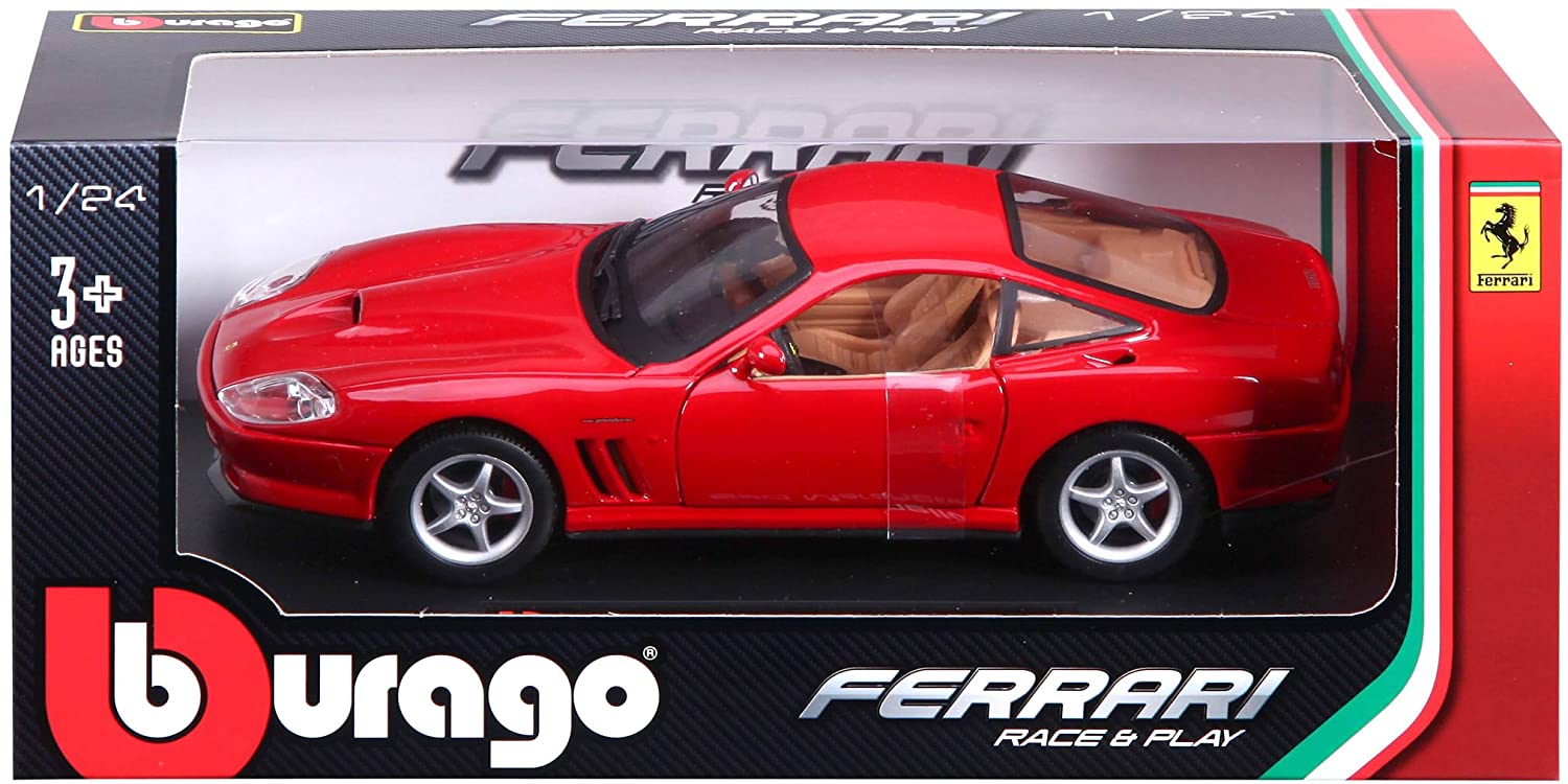 Bburago Ferrari Race and Play 550 Maranello Diecast Vehicle Bburago Ferrari Race and Play 550 Maranello Diecast Vehicle