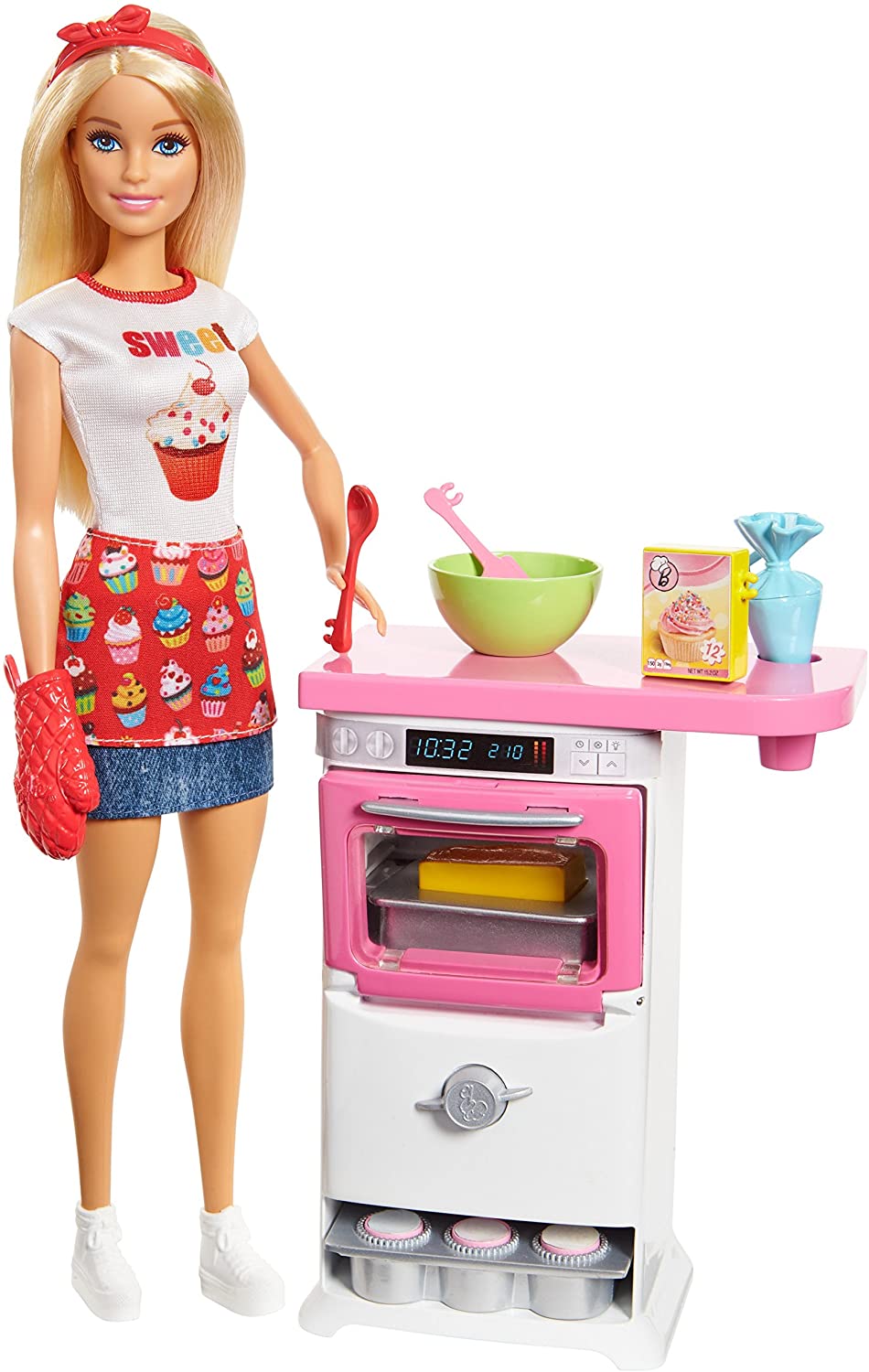 Barbie Doll with Oven & Rising Food Barbie Doll with Oven & Rising Food