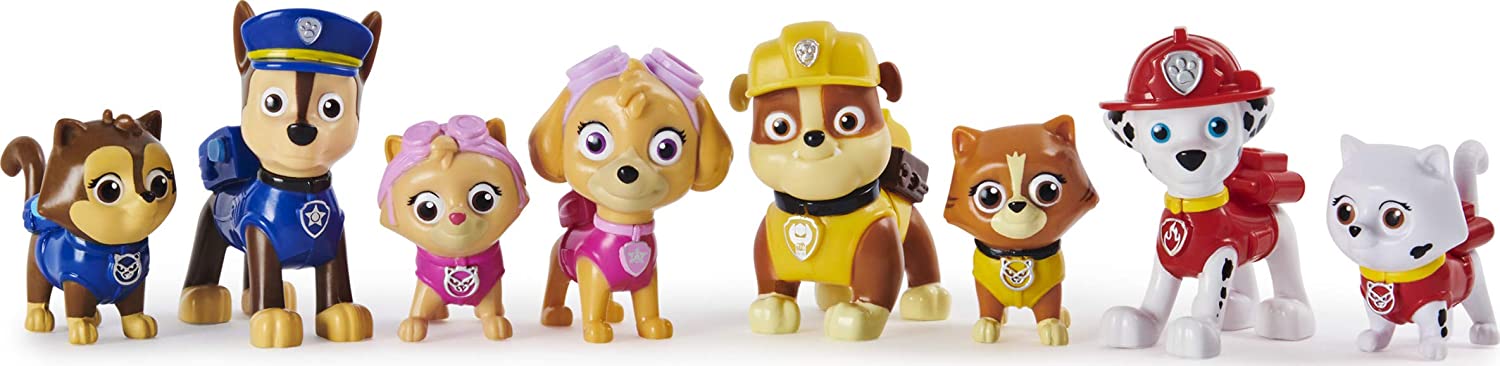 Paw Patrol Kitty Catastrophe Gift Set with 8 Collectible Figures Paw Patrol Kitty Catastrophe Gift Set with 8 Collectible Figures