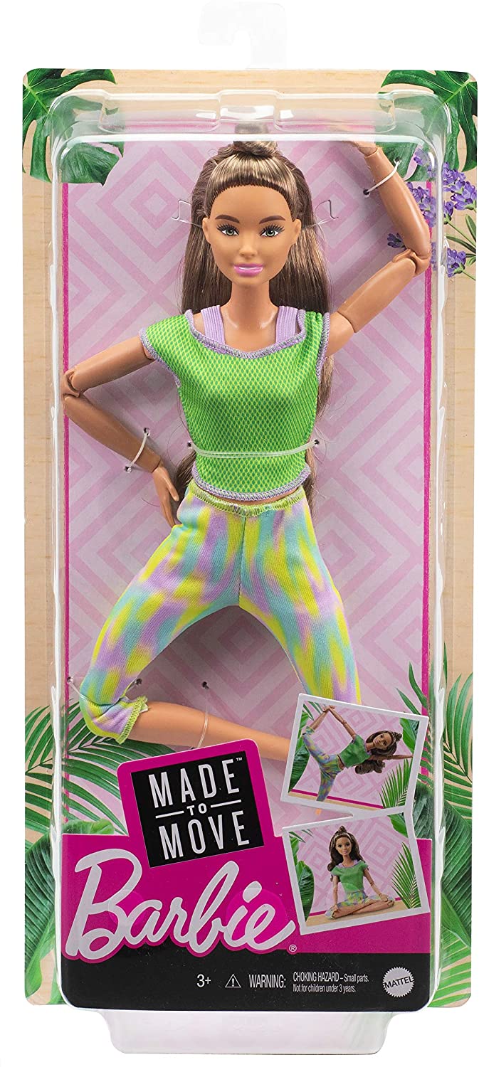 Barbie Made to Move Doll with 22 Flexible Joints Barbie Made to Move Doll with 22 Flexible Joints