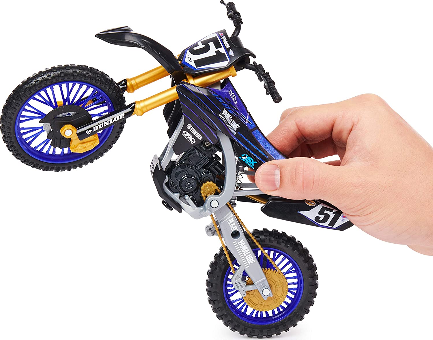 Supercross Authentic Justin Barcia 1:10 Scale Die-Cast Motorcycle Supercross Authentic Justin Barcia 1:10 Scale Die-Cast Motorcycle