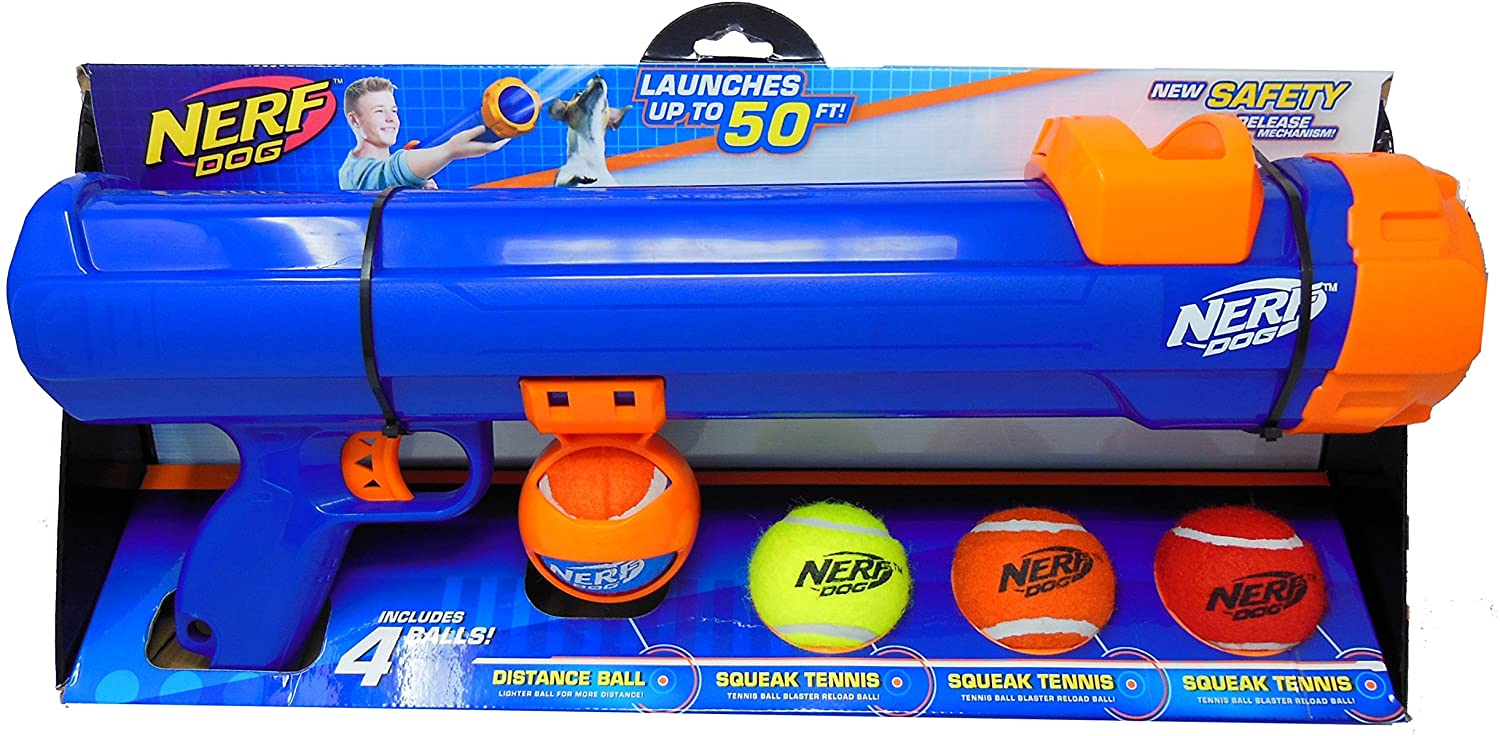 Nerf Dog Tennis Ball Blaster Dog Toy Nerf Dog Tennis Ball Blaster Dog Toy
