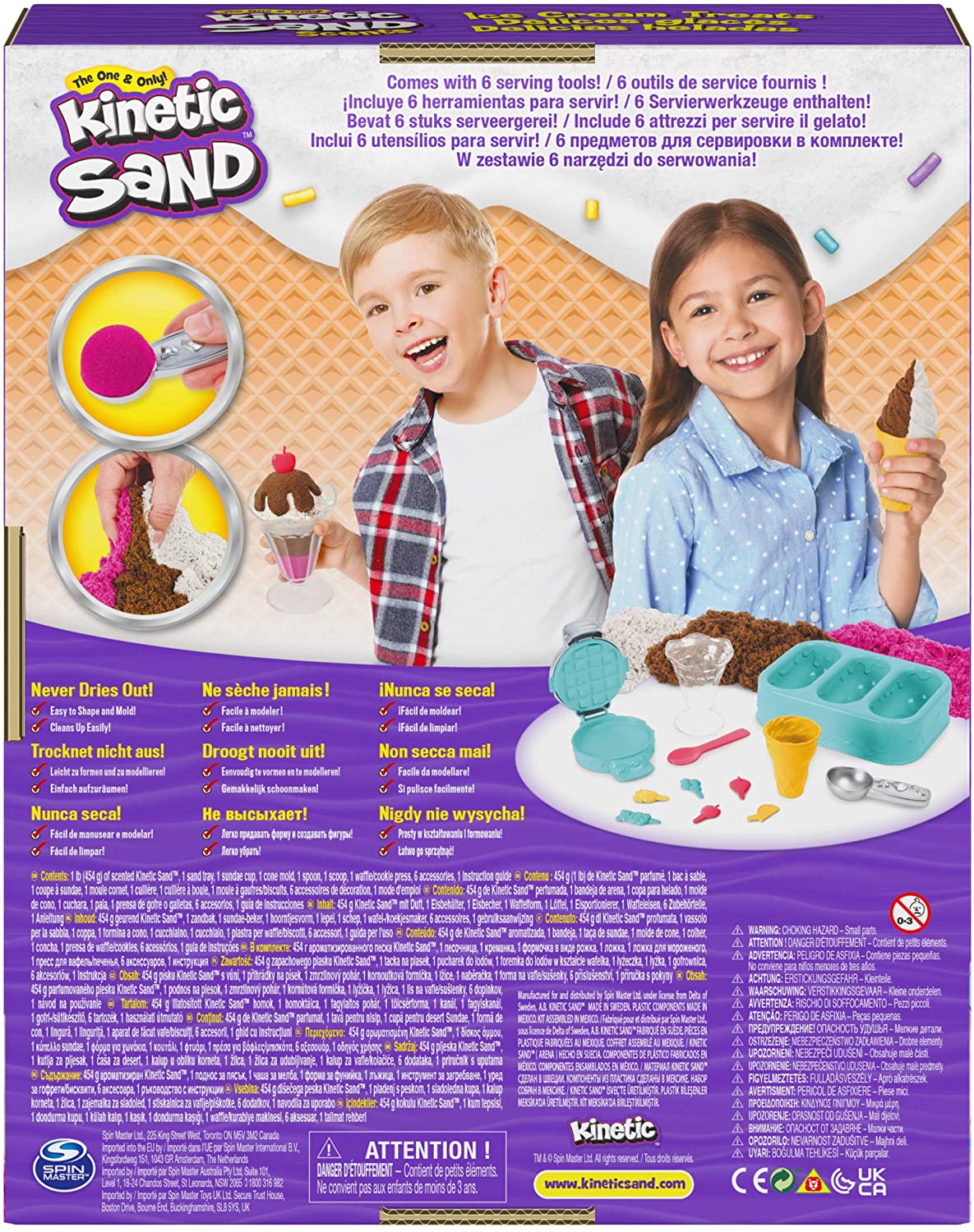 Kinetic Sand Scents Ice Cream Treats Playset Kinetic Sand Scents Ice Cream Treats Playset
