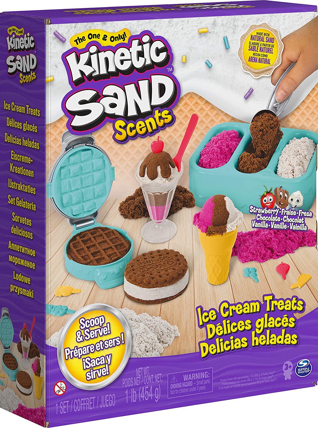 Kinetic Sand Scents Ice Cream Treats Playset Kinetic Sand Scents Ice Cream Treats Playset