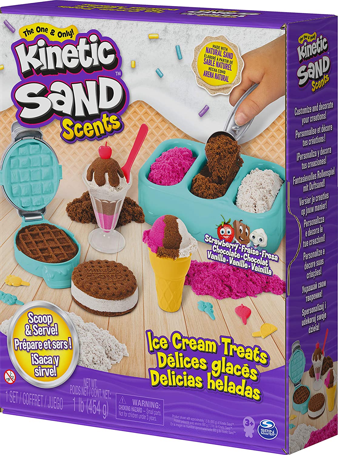 Kinetic Sand Scents Ice Cream Treats Playset Kinetic Sand Scents Ice Cream Treats Playset