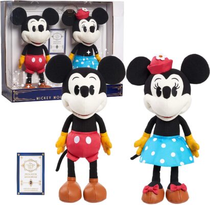 Disney Limited Edition Mickey Mouse and Minnie Mouse Plush