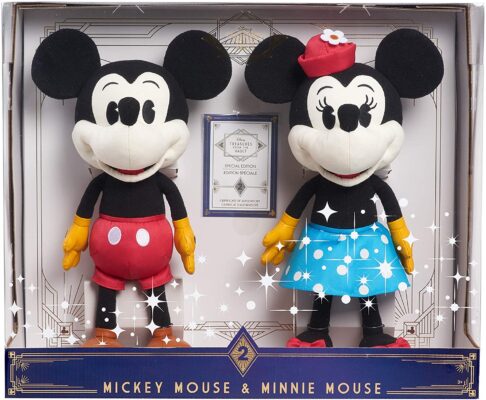 Disney Limited Edition Mickey Mouse and Minnie Mouse Plush