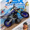 Supercross Authentic Justin Barcia 1:10 Scale Die-Cast Motorcycle