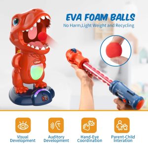 Movable Dinosaur Shooting Toy