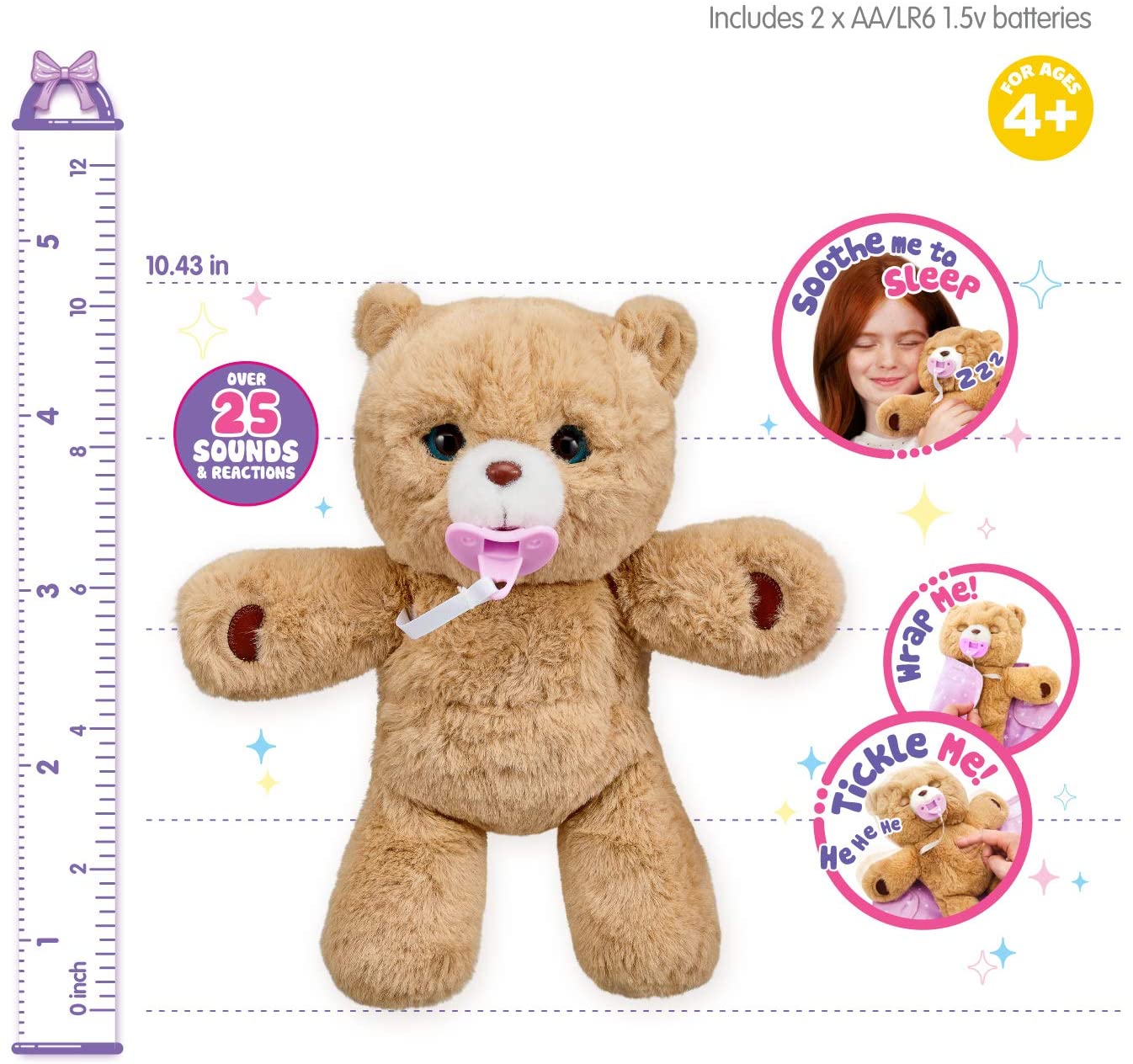Little Live Pets Cozy Dozy Cubbles The Bear Little Live Pets Cozy Dozy Cubbles The Bear