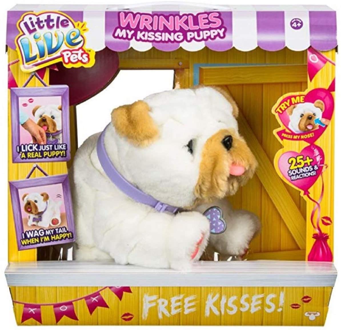 Little Live Pets - My Kissing Puppy - Wrinkles Little Live Pets - My Kissing Puppy - Wrinkles
