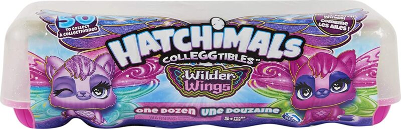 Hatchimals CollEGGtibles Wilder Wings 12 Pack Egg Carton