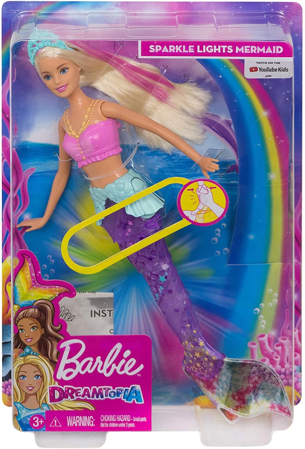Barbie Dreamtopia Sparkle Lights Mermaid Doll Barbie Dreamtopia Sparkle Lights Mermaid Doll