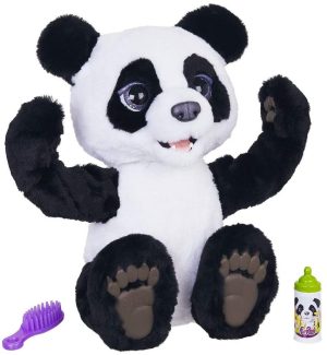 FurReal Plum The Curious Panda Bear Cub