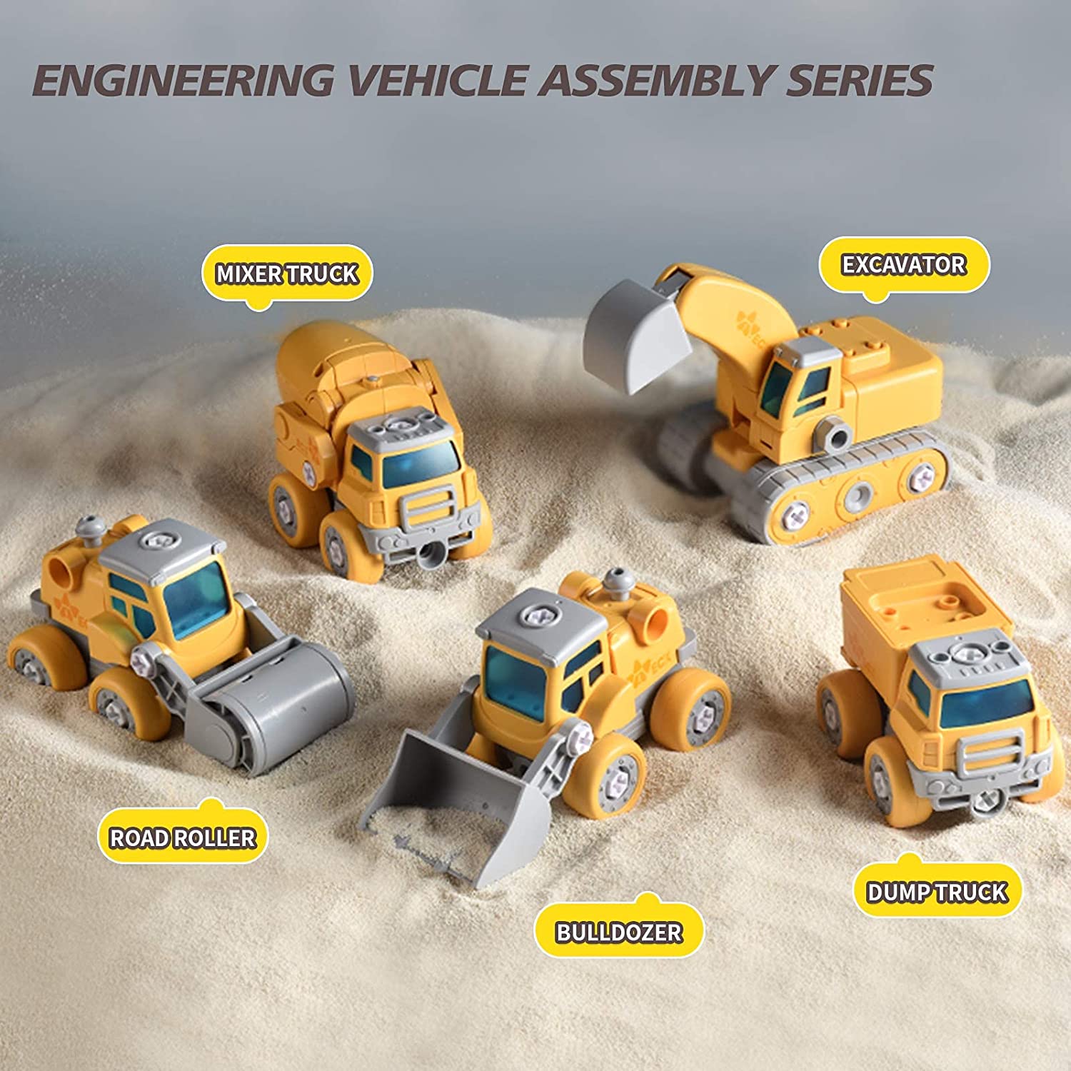 ERCHAOXI 5 in 1 Take Apart Dinosaur Toys ERCHAOXI 5 in 1 Take Apart Dinosaur Toys