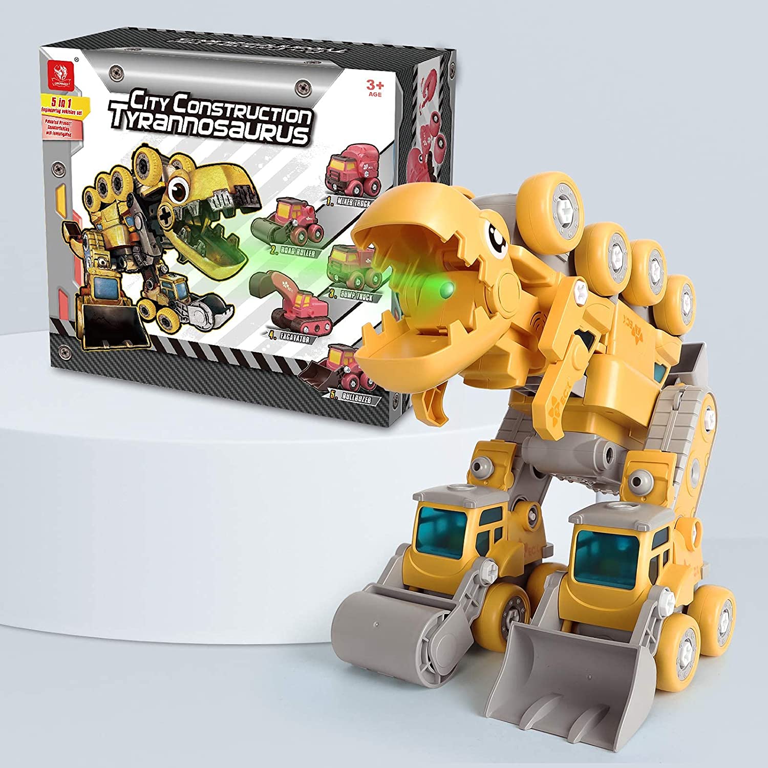ERCHAOXI 5 in 1 Take Apart Dinosaur Toys ERCHAOXI 5 in 1 Take Apart Dinosaur Toys