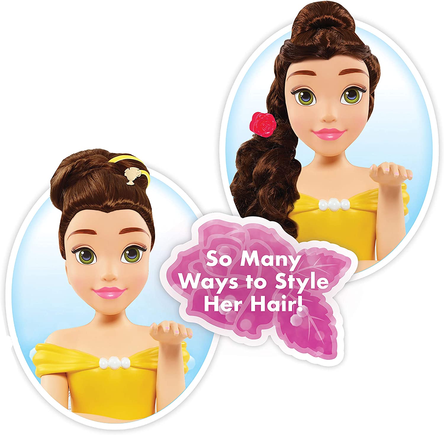 Disney Princess Styling Heads Deluxe Belle Styling Head Disney Princess Styling Heads Deluxe Belle Styling Head