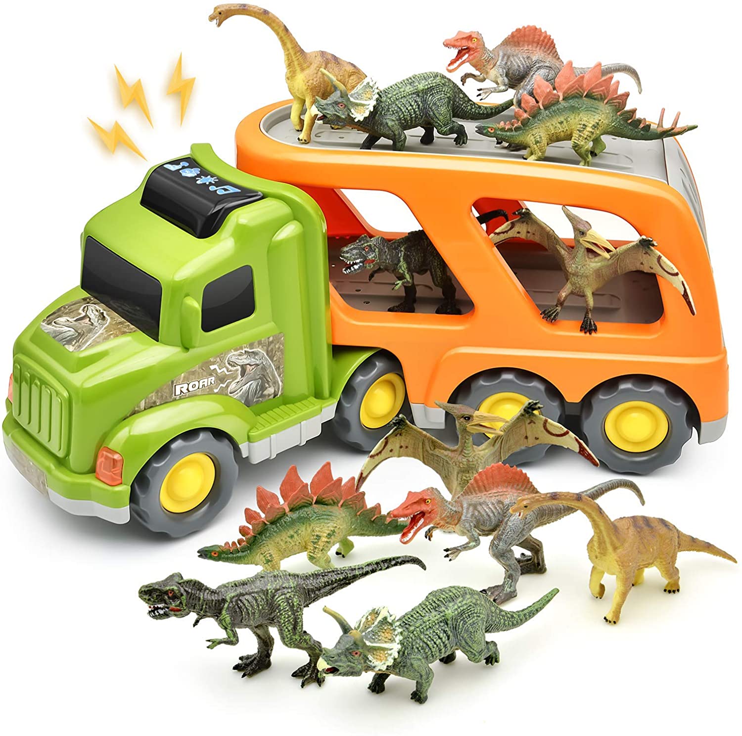 LASCOTON Dinosaur Toys Set Truck LASCOTON Dinosaur Toys Set Truck