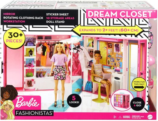Barbie Dream Closet with 30+ Pieces