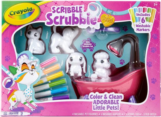 Crayola Scribble Scrubbie Pets Scrub Tub