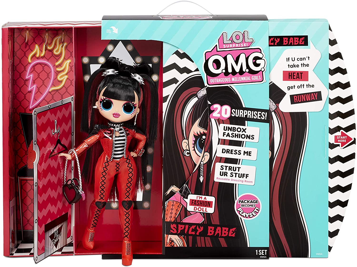 LOL Surprise OMG Spicy Babe Fashion Doll LOL Surprise OMG Spicy Babe Fashion Doll