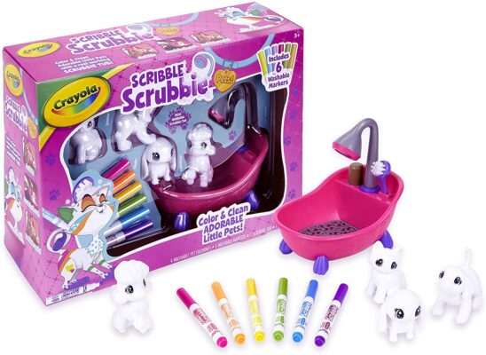 Crayola Scribble Scrubbie Pets Scrub Tub